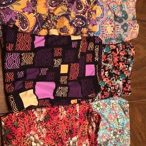 Lularoe 6 pair of Tall and curvy leggings